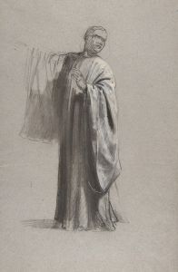 Drapery Study for a Cleric