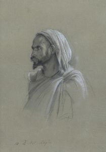 Study for ‘Visit of the Emperor Napoleon III and the Empress to Algeria’