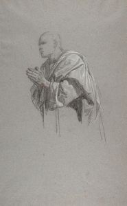 Drapery Study for a Cleric