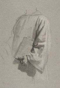 Drapery Study for a Cleric