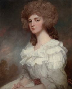 PORTRAIT OF ANN MORLEY BORN BARLOW