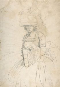 Lady Holding a Book