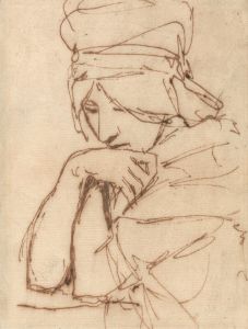 A Pensive Lady