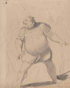 John Henderson as Falstaff