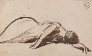 Prostrate Woman
