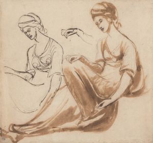 Studies of a Seated Woman