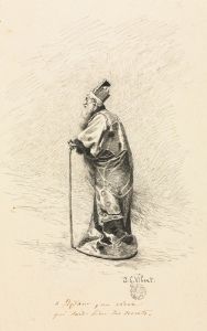 Study for the Magician in “Conte de Fée”