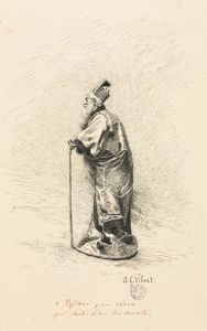 Study for the Magician in ‘Conte de Fée’