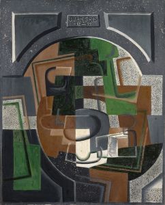 Still life with blackboard