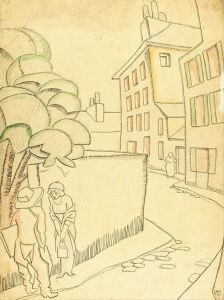 Une rue à Montmartre