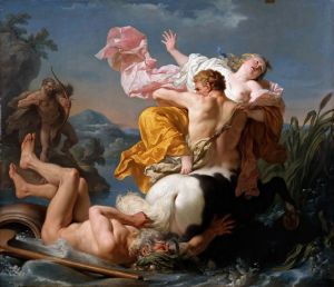 The Abduction Of Deianeira By The Centaur Nessus