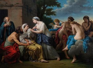 L’Amitié consolant la Vieillesse de la perte de la beauté et du départ des plaisirs
