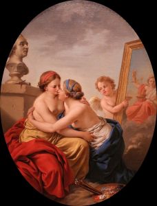 l’unione di pittura e scultura