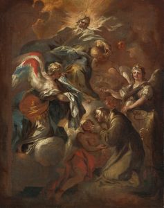 Saint Francis Refuses The Priesthood, A Bozzetto