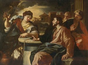 Christ And The Woman Of Samaria