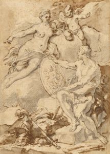 Venus Receiving from Vulcan the Arms of Aeneas