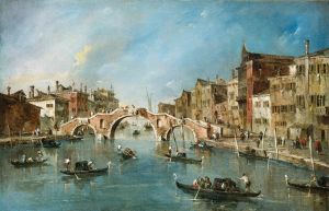 View on the Cannaregio Canal,Venice