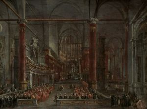 Pontifical Ceremony in SS. Giovanni e Paolo, Venice, 1782
