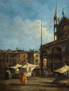Vue de la place Saint-Marc, à Venise