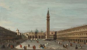 The Piazza San Marco, Venice, looking east