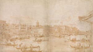 The Grand Canal above the Rialto