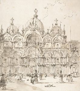View of Piazza with Basilica of San Marco