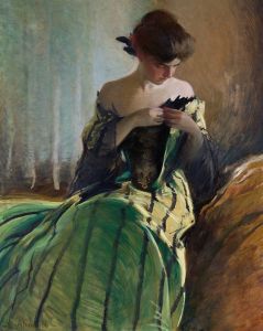 Study in Black and Green