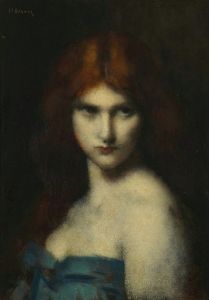 Study of a head of a woman