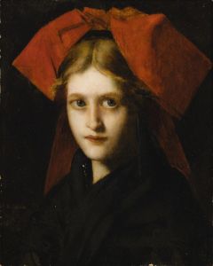 Alsatian young woman