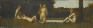 Nymphes à la sortie du bain