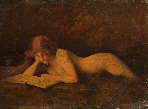 Reading woman
