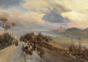 Via Cassia bei Rom