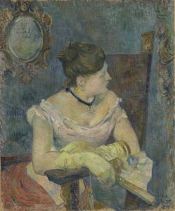 Madame Mette Gauguin in Evening Dress