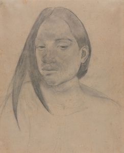 Head of a Tahitian Woman