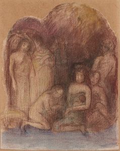 Etude pour La nativité tahitienne