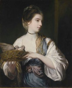 Nancy Reynolds With Doves