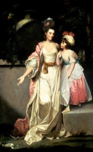 Portrait of Mrs. Jelf Powis and her Daughter