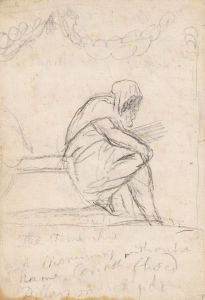 Hooded Figure Seated