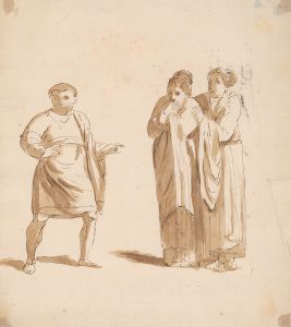 Man and Two Women