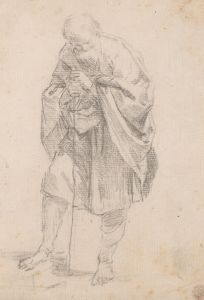 Old Man with Cane