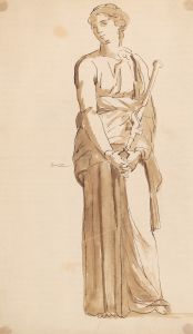 Standing Woman with Folded Hands