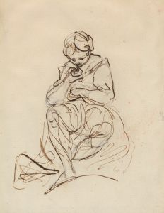 Study of a Seated Woman