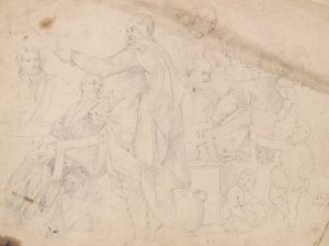 Ten Figures at Table