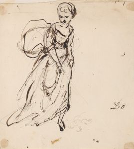 Woman in Long Dress