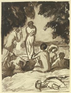 Bathing women