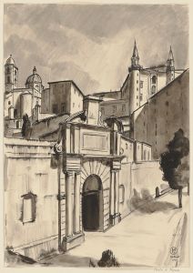Die Porta Valbona in Urbino