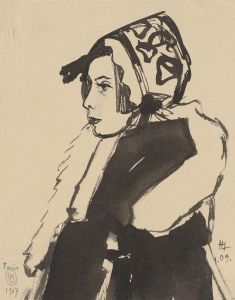 Mädchen mit Mütze und Schal