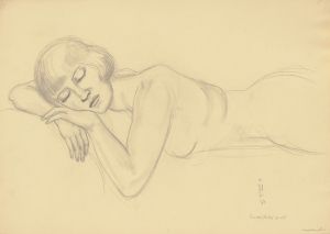 Sleeping female nude