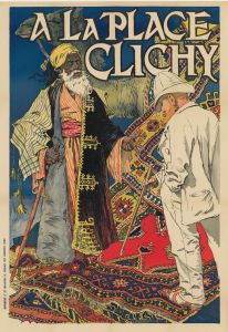 A la Place Clichy. Lundi 14 septembre – tapis français et orientaux