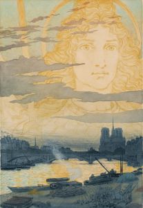 Sainte Geneviève Veillant Sur Paris